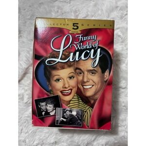 COLLECTOR SERIES I Love Lucy Funny World of Lucy VHS Box Set 5 Pack  Goodtimes